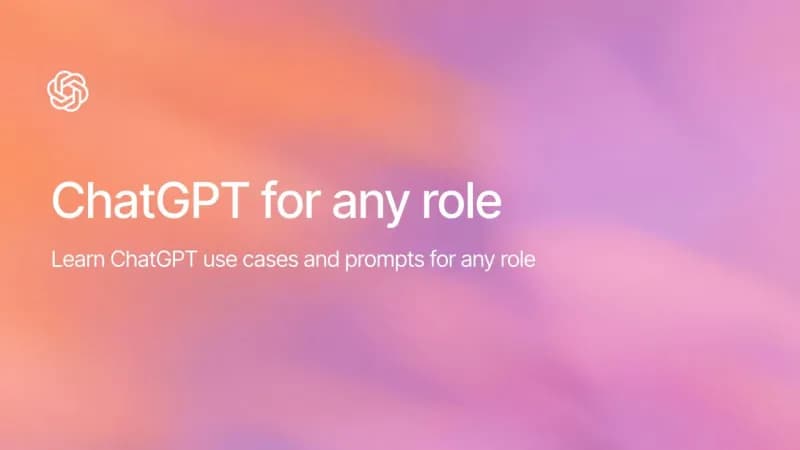 🎯 OpenAI has released more than 300 promts for different professions